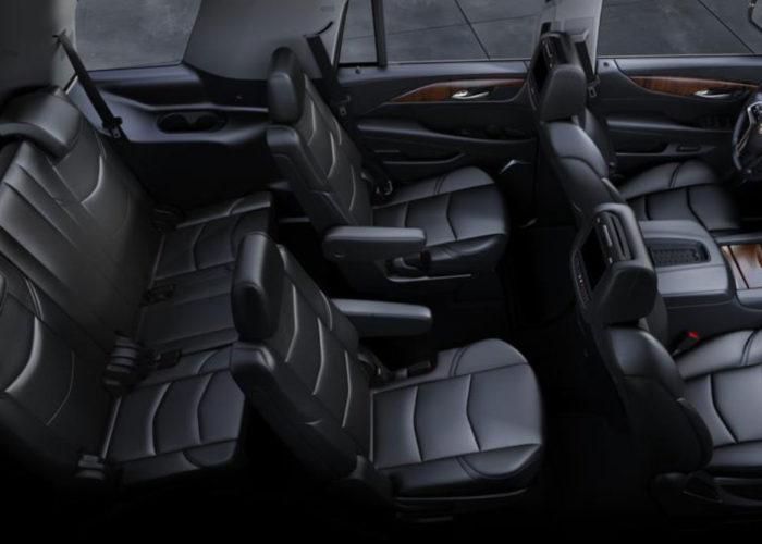 Interior Seating in the Cadillac Escalade