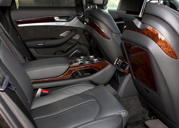 Back Interior View of Audi A8