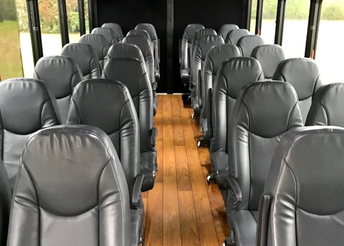 28 Pass Mini Coach Interior Seating